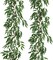 Artificial Willow Leaves Vine Twigs 2Pcs 5.7Ft Fake Hanging Ivy Plants Silk Green Leaf Rattan Garland Greenery Decor for Indoor Outdoor Home Wedding Arch Jungle Beach Birthday Party Garden